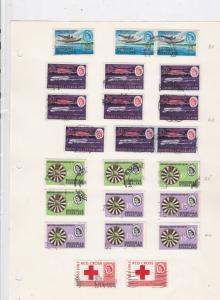 rhodesia+nyasaland 1962 stamps ref 11212