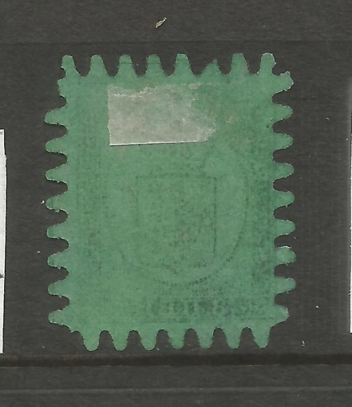 FINLAND  1866-67  8p  BLACK/GREEN  ARMS FU SG 46 Sc 5     