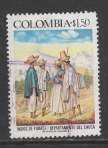 Colombia Sc # 841 used (BBC)
