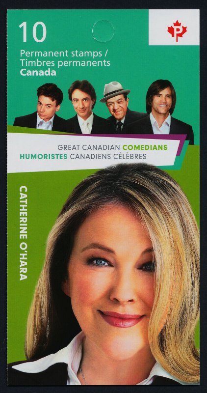 Canada 2775a Booklet MNH Catherine O'Hara, Comedian