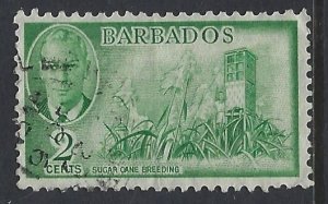 Barbados, Scott #217; 2c King George VI, Used