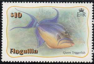 Anguilla 1982 MNH Sc #479 $10 Queen triggerfish