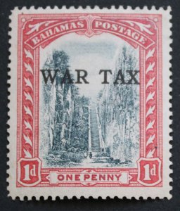 Bahamas 1918 GV One Penny War Tax SG 93 mint