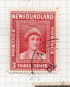 Newfoundland 1940s GVI Issue Fine Used 3c. NW-204436