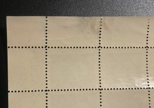 Iran 1938, 60th Birthday, specimen error perf, MNH, VF. Please See Description