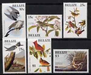 Belize 1985 Birth Bicentenary of John Audubon (Birds) ori...