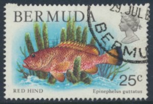 Bermuda    SC# 372  Used  Fish see details and scans