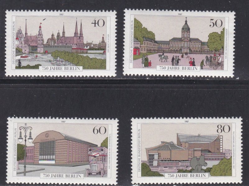 Germany - Berlin # 9N537a-d, Berlin 750th Anniversary, NH, 1/2 Cat.