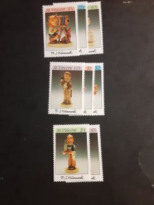 +St. Vincent #1393-1398             MNH