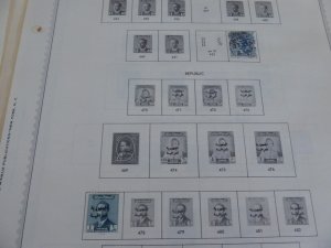 Iraq 1918-1976 Stamp Collection on Album Pages