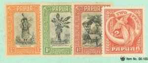Papua New Guinea #94-97 Unused Single