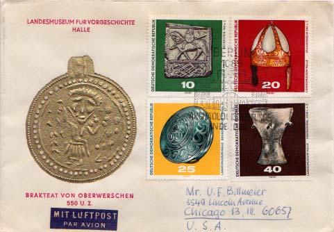 Germany D.D.R., First Day Cover, Art