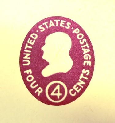 U536, 4c U.S. Postage Envelopes qty 2