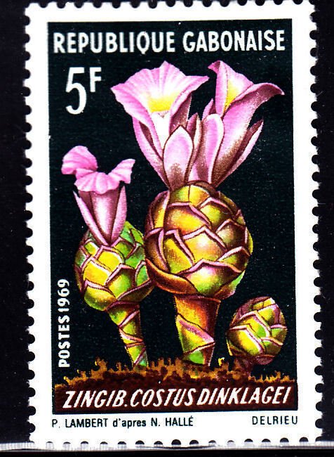 Gabon 246 African Plants 1969