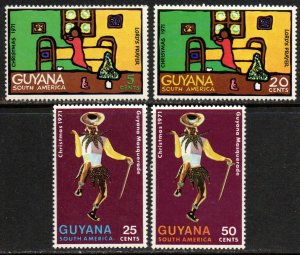 Guyana Sc #148-151 MNH