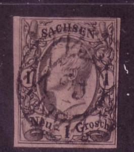 Germany / Saxony Sc. # 10 Used