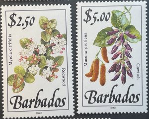 BARBADOS # 753b-768b-MINT NEVER/HINGED---COMPLETE SET---1990