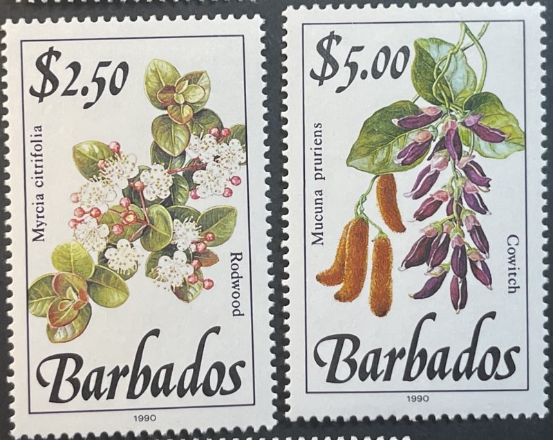 BARBADOS # 753b-768b-MINT NEVER/HINGED---COMPLETE SET---1990