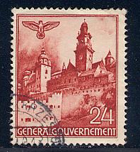 Poland under German occupation Scott # N63, used