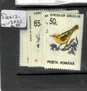 ROMANIA   BIRDS   SC 3812-3821     MNH  PPO815H