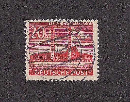 GERMANY SC# 9N102 F-VF U 1953