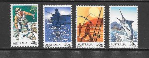 FISH - AUSTRALIA #722-5 MNH