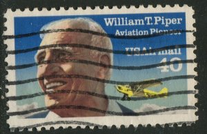 C129 40c W.T. Piper Airmail Used