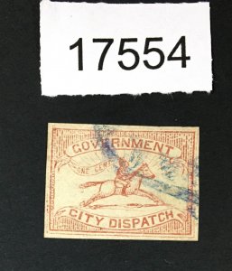 MOMEN: US STAMPS # 1LB9 USED LOT #17554