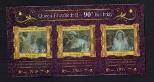 New Zealand: 2016,  Queen Elizabeth, 90th Birthday,   Miniature Sheet,  MNH. 