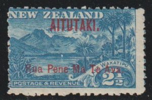 Aitutaki  SC  3  Mint  Hinged