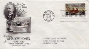 United States, First Day Cover, Art