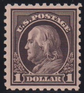 US Washington - Franklin #478 MintLH F - VF