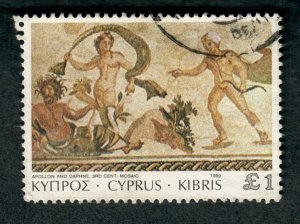 Cyprus #750 used single