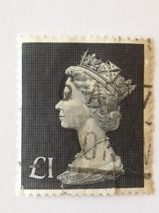 GB – Sterling Currency Issue – 1972–Single Stamp–SC# MH168-Used