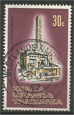 Kenya, Uganda, Tanzania, 1967, used 30c, Archaeological Scott 176