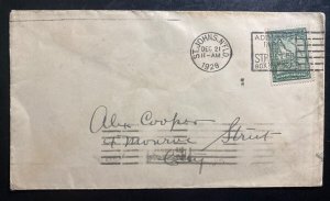 1928 St Johns Newfoundland Slogan cancel Cover Locally Used