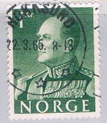 Norway Olav V 1k - pickastamp (NP38R707)