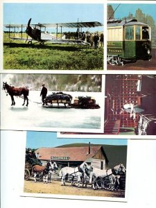 Canada 1974 set of 5 Postcards Mint VF     Lakeshore Philatelics