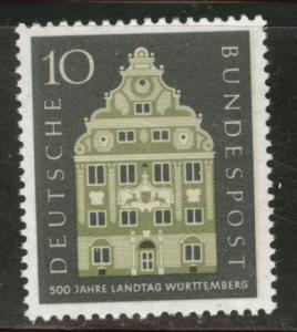 Germany Scott 778 MNH** 1957 Wurttemberg assembly stamp 
