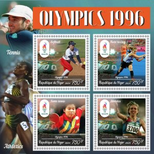 Stamps. Sports Olympic Games Baseball 2024 year 1+1 sheets perforated  NEW