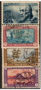 Switzerland B49-B52 Set Used