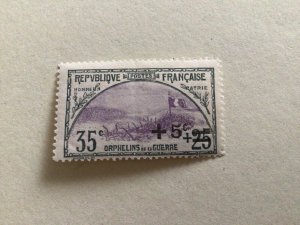 France 1922 War Orphans charity mint never hinged stamp A11456