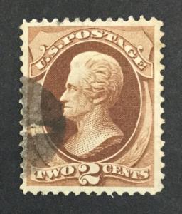 US #157 USED XF $90 LOT #5258