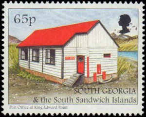 South Georgia #221-224, Cmplt Set(4), 1998, Ships, Birds, Animals, Polar,  NH