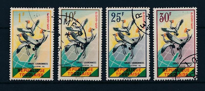 [60065] Togo 1961 Birds Vögel Oiseaux Ucelli  Used CTO