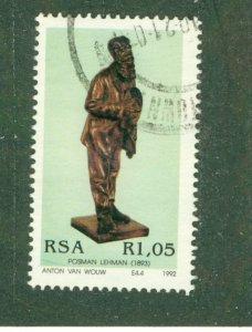 SOUTH AFRICA 843 USED BIN $0.90