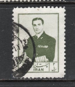 Iran  SCOTT#  1007  used  single