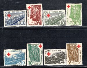 BULGARIA SC# 504-11  FVF/MOG