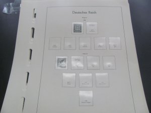 Germany 1872-1932 MNH LIGHTHOUSE  PAGES LIKE NEW (248)