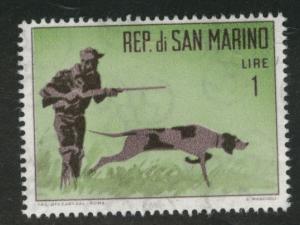 San Marino Scott 529 MNH** from 1962 Hunting  set